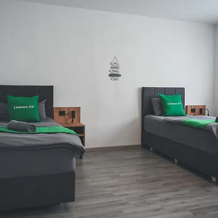 Livemore24 - 1 In Wlan - Smart-tv - 24-7 Check-in Und Kueche Lejlighed