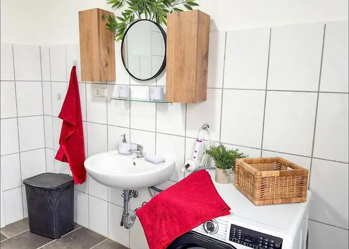 公寓 Livemore24 - Apartment 1 In Gladbeck Wlan - Smart-Tv - 24-7 Check-In Und Kueche 格拉德贝克