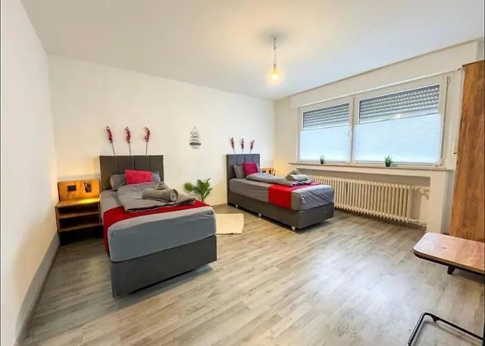 公寓 Livemore24 - Apartment 1 In Gladbeck Wlan - Smart-Tv - 24-7 Check-In Und Kueche *