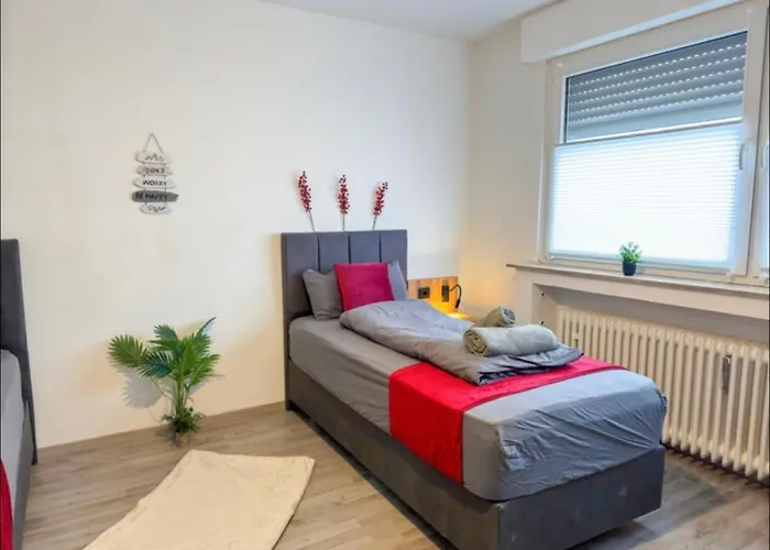 公寓 Livemore24 - Apartment 1 In Gladbeck Wlan - Smart-Tv - 24-7 Check-In Und Kueche