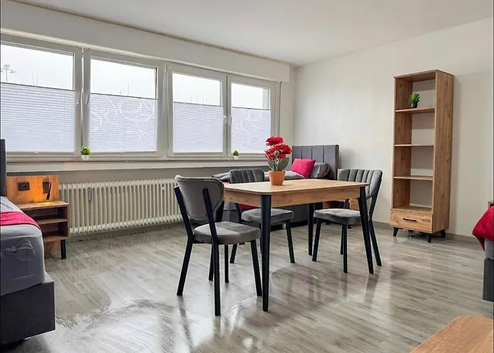 Livemore24 - Apartment 1 In Gladbeck Wlan - Smart-Tv - 24-7 Check-In Und Kueche 公寓